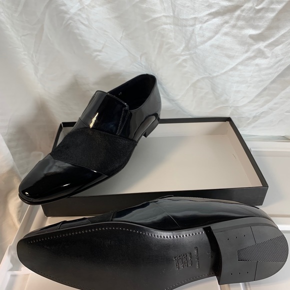 Dapperman Black Patient leather / hair dress shoe main image 8